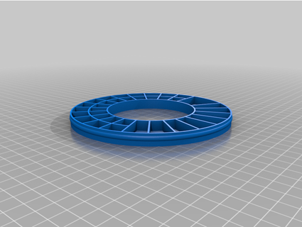 customizable smd turntable donut cover cperiod 3d print model - Mito3D