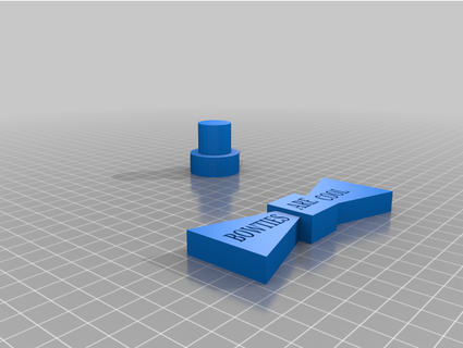 Krawatte Stempel Arzt powerful3dprints 3d print model - Mito3D