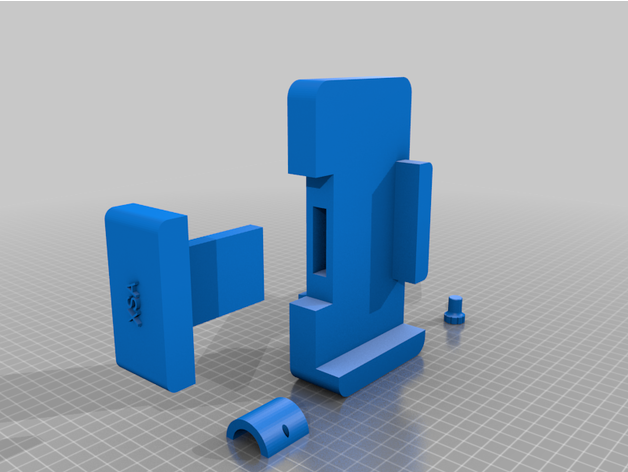 Fahrrad Telefon montieren bum241 3D print model - Mito3D