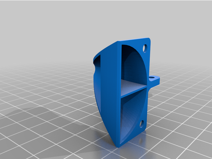 40mm fan duct cosmowave 3d print model - Mito3D