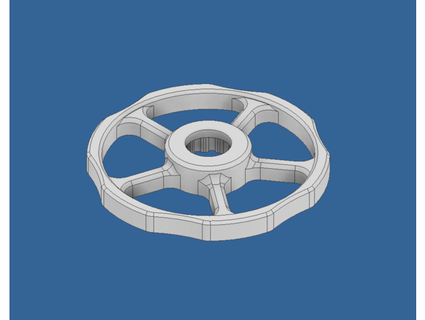 cr10 nivellement roue project6g 3d print model - Mito3D