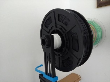 filament spool holder spindle bobbin ender 3 47mm chalkie 3d print model - Mito3D