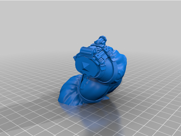 bane animal680 3D print model - Mito3D