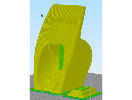ioniq type 2 plugue suporte grillsgt 3d print model - Mito3D