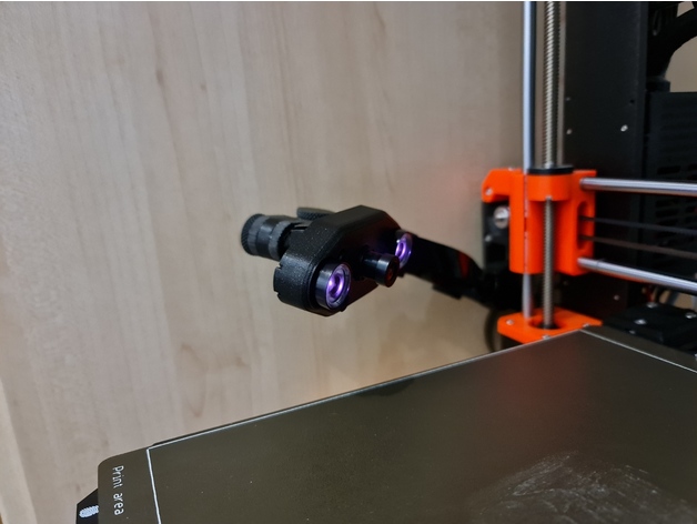 raspberry pi camera mount ir marckusauer 3D print model - Mito3D