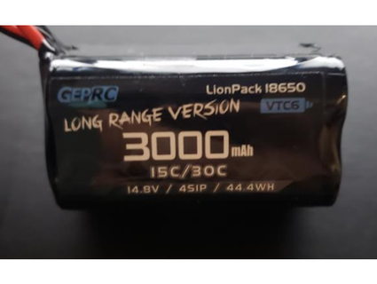 geprc 3000 long range battery bumper das babbs 3d print model - Mito3D