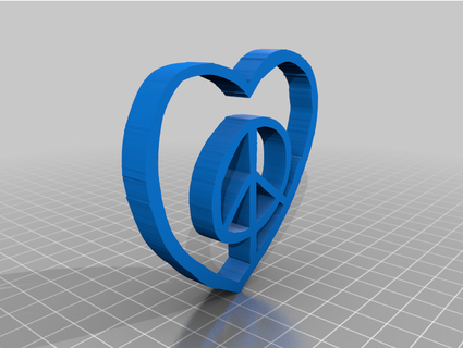 silhouette pace cuore sandroalberti 3d print model - Mito3D