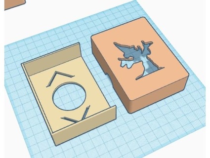 Fantasie mickey Karte Fall Mantel rkxone 3d print model - Mito3D