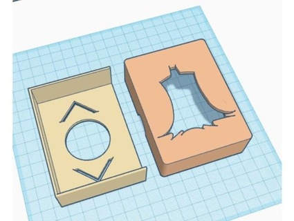Batman carta Astuccio guaina rkxone 3d print model - Mito3D