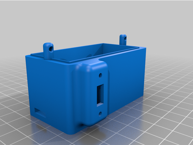 traxxas t-maxx classic 15 pro 25 33 lipo battery switch box fintech 3D print model - Mito3D