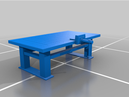 tavolo morsetto thebigtricky 3d print model - Mito3D