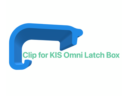 clip kis omni latch box silkimen 3d print model - Mito3D