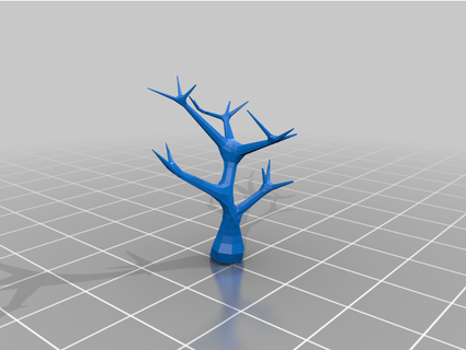 Basso poli albero a5stl thebigtricky 3d print model - Mito3D