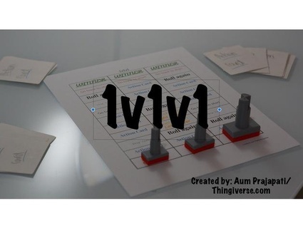 1v1v1 build board game 3 player 2021 aum prajapati  3d print model - Mito3D