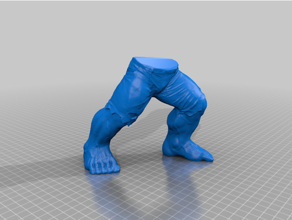 beefy legs socraticsculpture 3d print model - Mito3D