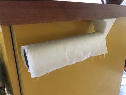 paper towel holder 20 mm aluminium tube olgapavlova 3d print model - Mito3D