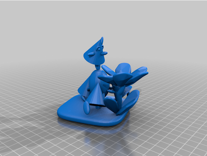 dwarf collection - easteregg pyramide dentharvey 3d print model - Mito3D