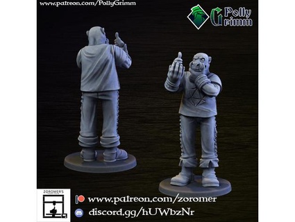 troll zoromer group pollygrimm 3d print model - Mito3D