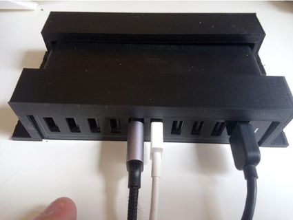 anker 10 Port USB chargeur titulaire soutien marhun16 3d print model - Mito3D