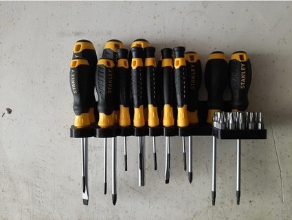 stanley screwdrivers hanger gunsmithfiamma 3d print model - Mito3D