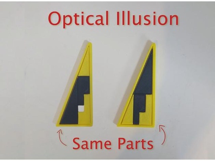 missing square optical illusion jacky3131 3d print model - Mito3D