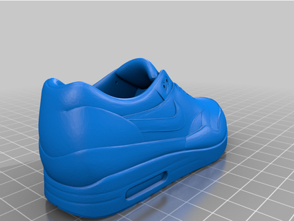 miniature sports shoe ttreis 3d print model - Mito3D