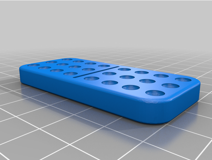 dominos 12 cubenja3d 3d print model - Mito3D