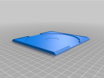 ps1 disc holer insert pal cases rick makes stuff 3d print model - Mito3D
