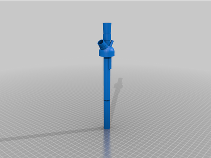 plastica bevanda bottiglia bong remixare ssj kakarotkake 3d print model - Mito3D