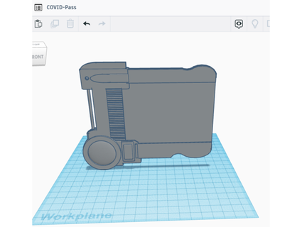 covidpass docmyer 3d print model - Mito3D