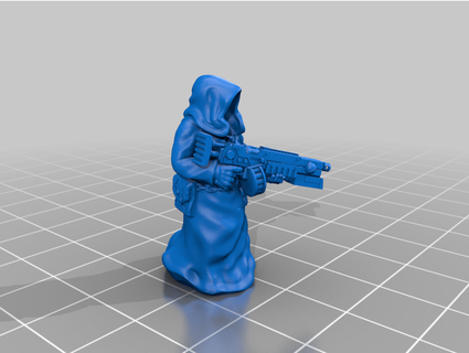 faithful cultists special weapons dotplot 3d print model - Mito3D
