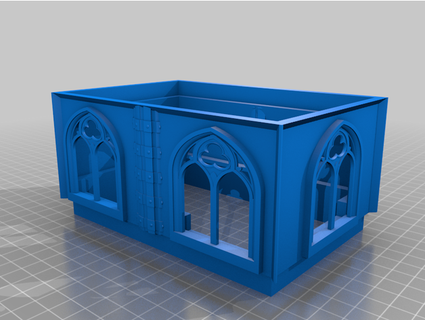 gótico estilizado Alto densidade habitação ssmigielski 3d print model - Mito3D