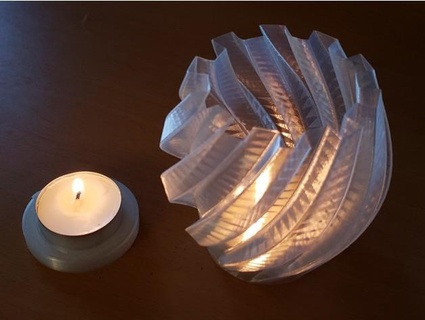 tea candle holder danielbeaver 3d print model - Mito3D
