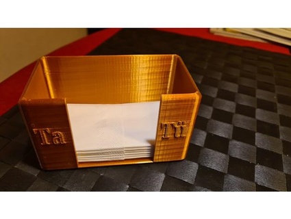simple tissue box maverick1961 3d print model - Mito3D