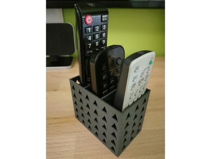 remote holder 3 spawnol 3d print model - Mito3D