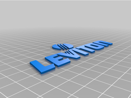 eski leviton logo nuker9000 3d print model - Mito3D
