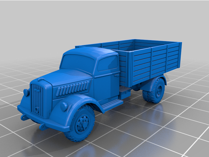opel blitz 36 facile Stampa windhamgraves 3d print model - Mito3D