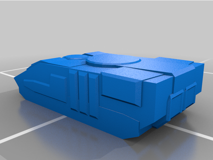 tank temel gövde thebigtricky 3d print model - Mito3D