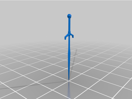 sword thebigtricky 3d print model - Mito3D
