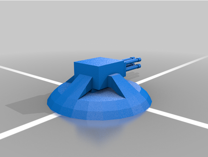torreta base truco 3d print model - Mito3D