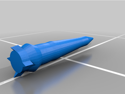 Rakete thebigtricky 3d print model - Mito3D