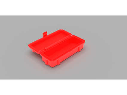 sağlam depolama Kutu alaycı 3d print model - Mito3D