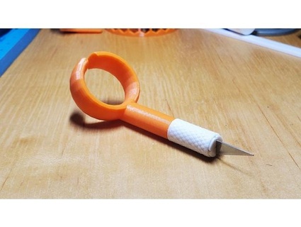yanlış bıçak Yükselt parçalar kol Kulp destek theviraldiy 3d print model - Mito3D