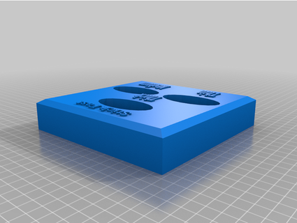 kws palo rápido pegamento soporte estante tiendademaderanudos 3d print model - Mito3D