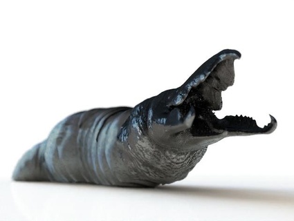 articulated graboid slug spooner2011 3d print model - Mito3D