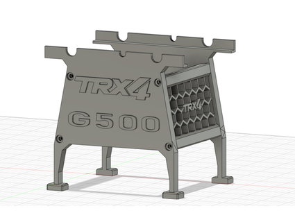 estante soporte traxxas trx4 g500 escala rc alemán 3d print model - Mito3D