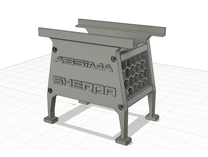 estante soporte absima Sherpa escala rc alemán 3d print model - Mito3D
