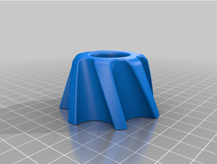 turbine style mum Kulp destek süre 3d print model - Mito3D