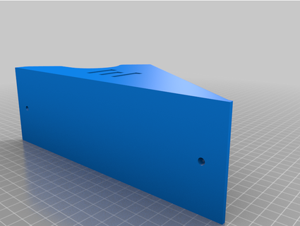 evolve abec 107mm wall mount djtremors 3d print model - Mito3D