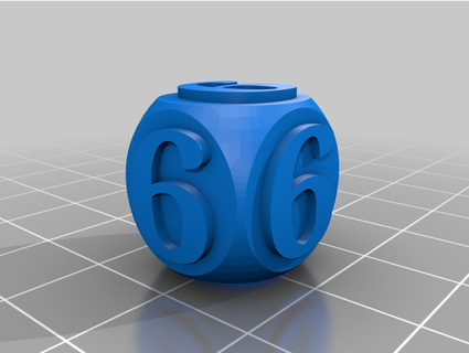 luck cube cezafanjaja 3d print model - Mito3D